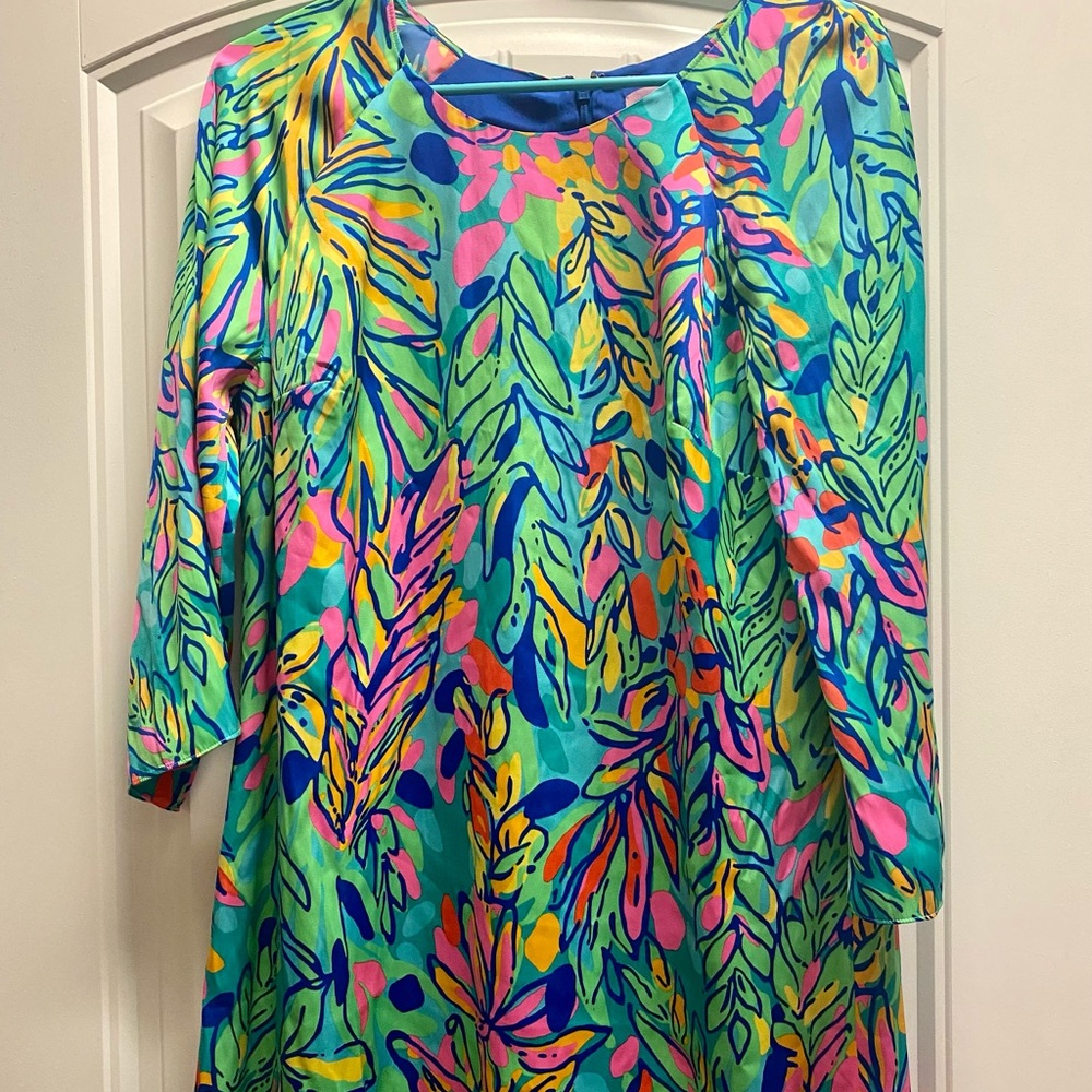 Lilly Pulitzer silk dress